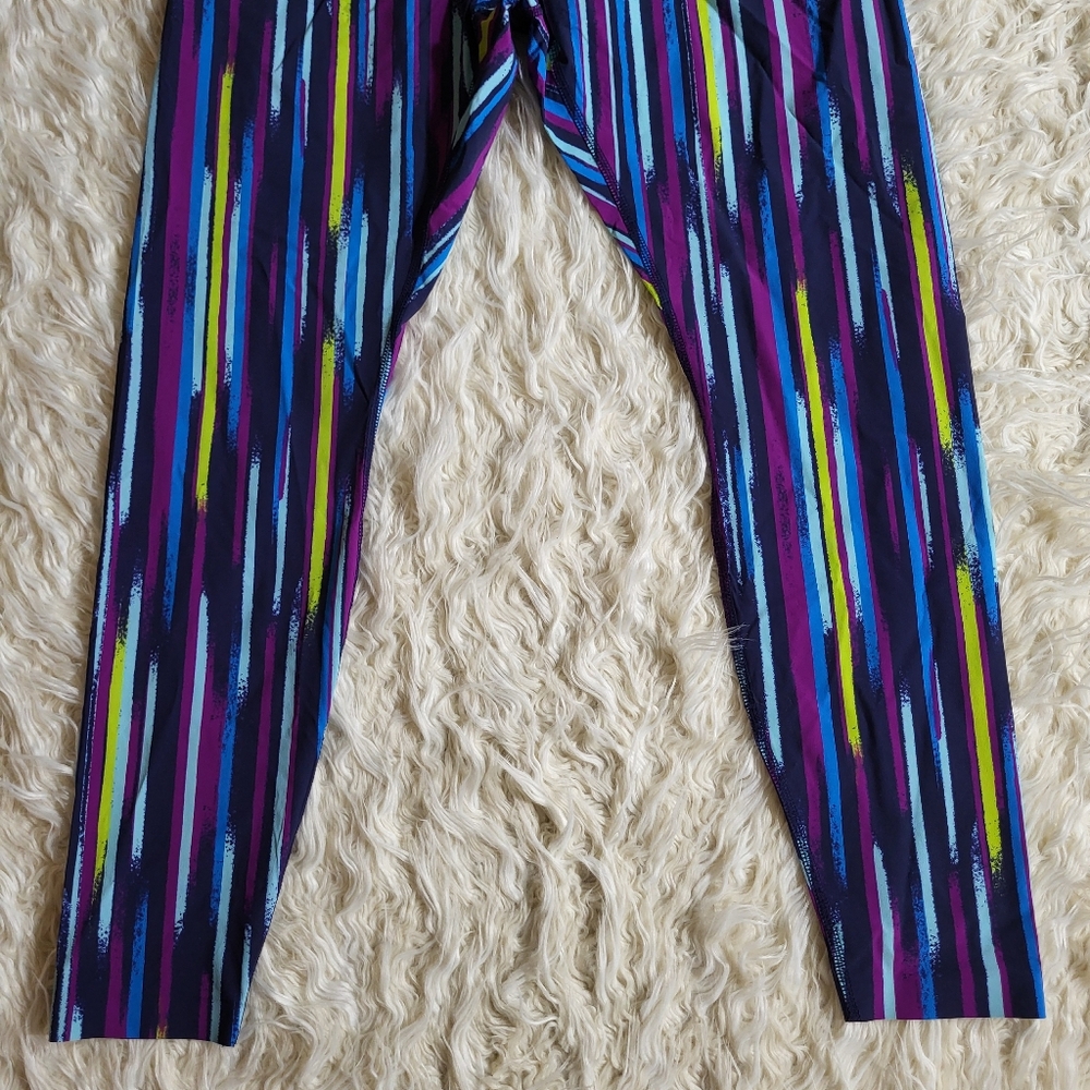 Brooks Women's Ghost Tights Navy Lightray Leggings Size L - Picture 3 of 15